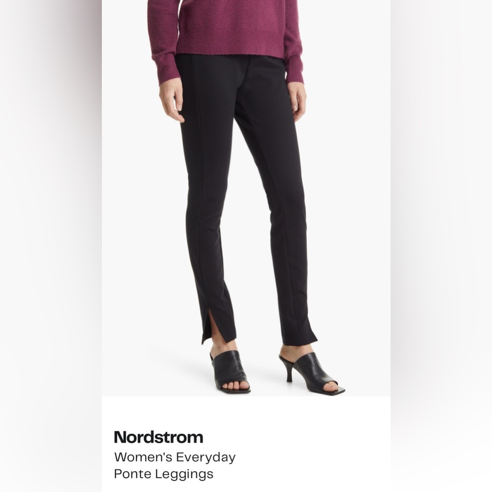 Size M Nordstrom Everyday Ponte legging